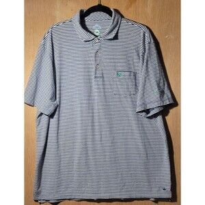 Peter Millar Seaside Polo Size XL Multicolor Stripe Golf Men's